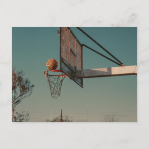 Cooles Basketball Postkarte