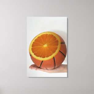 Cooles Basketballdesign Leinwanddruck