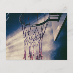 Cooles Basketballdesign Postkarte
