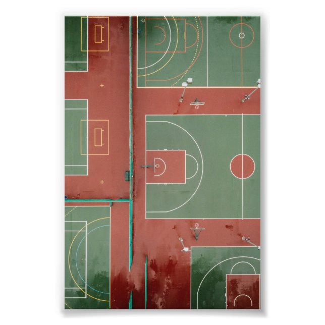 Cooles Basketballgeschenk Fotodruck (Vorne)