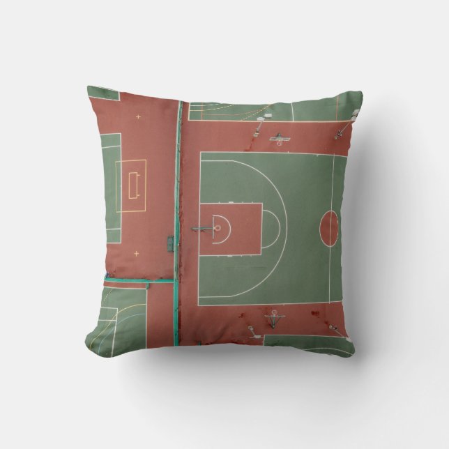 Cooles Basketballgeschenk Kissen (Vorderseite)