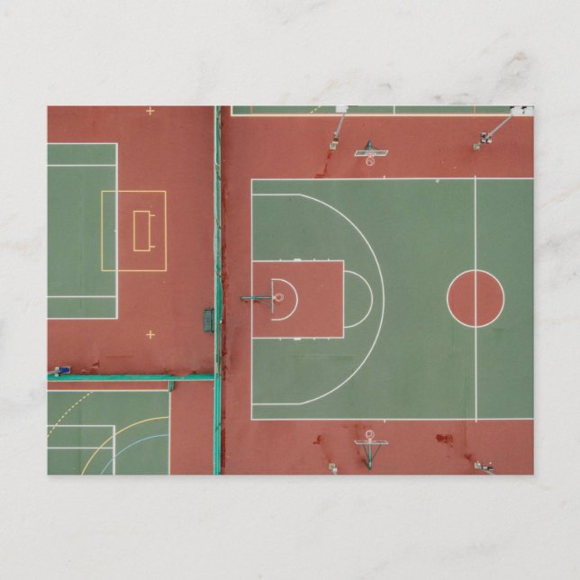 Cooles Basketballgeschenk Postkarte (Vorderseite)