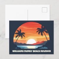 Cooles, benutzerdefiniertes Sonnenaufgang Palmen B