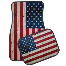 Cooles beunruhigtes amerikanische Flaggen-Holz