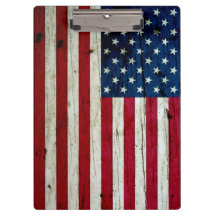 Cooles beunruhigtes amerikanische Flaggen-Holz