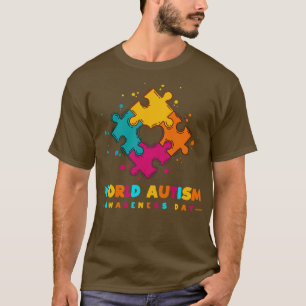 Cooles Bewusstsein für Autismus in der Welt T-Shirt