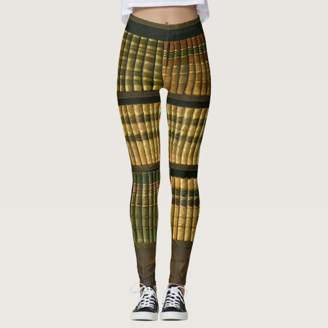 Cooles Bibliotheksgeschenk Leggings (Vorderseite)