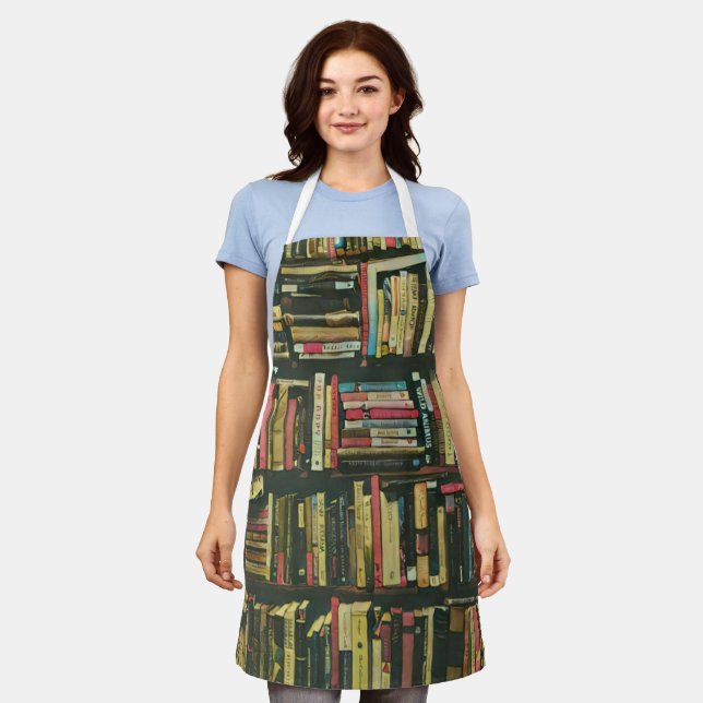 Cooles Bibliotheksgeschenk Schürze (Getragen)