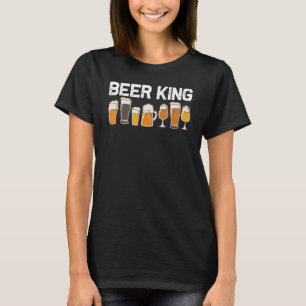 Cooles Bier für Männer Vater Brauerei gemalter Liq T-Shirt