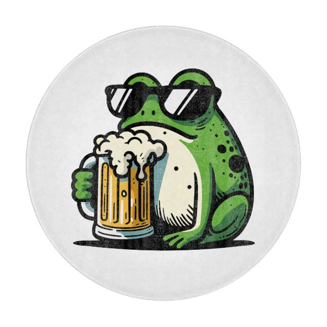 Cooles Bier Schneidebrett (Vorderseite)