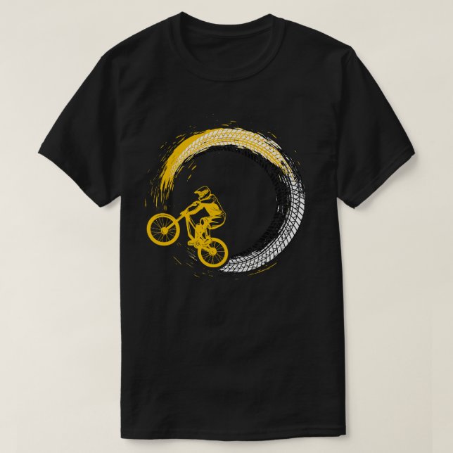Cooles Bike-Design T-Shirt (Design vorne)