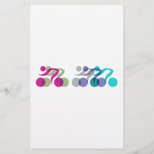 Cooles Bikerlogo Briefpapier