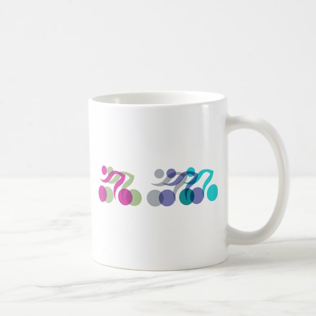 Cooles Bikerlogo Kaffeetasse (Rechts)