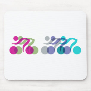 Cooles Bikerlogo Mousepad