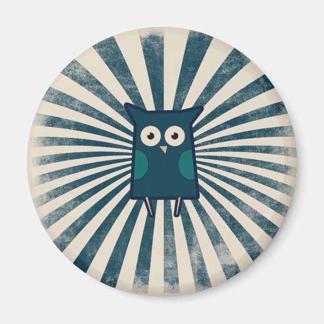 Cooles Blaues Ohr Magnet (Vorne)