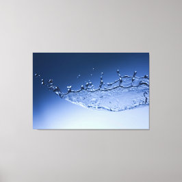 Cooles Blaues Wasser Leinwanddruck