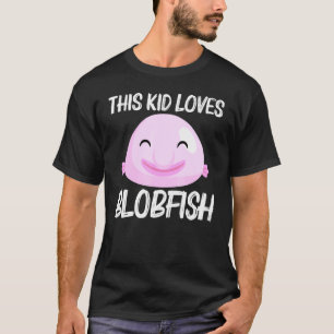 Cooles Blobfish-Design für Kinder Jungen Fischer F T-Shirt
