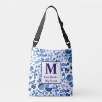 cooles Blue Baby Kinderzimmer Pattern personalisie