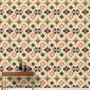 Cooles Boho Südwestbild gekachelt Tapete