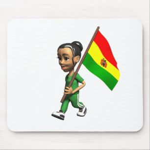 Cooles Bolivien Mousepad