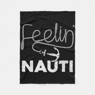 Cooles Bootfahren für Männer Frauen Feeling Nauti Fleecedecke