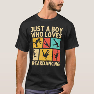 Cooles Breakdance for Boys Kids Hip Hop Dance Brea T-Shirt