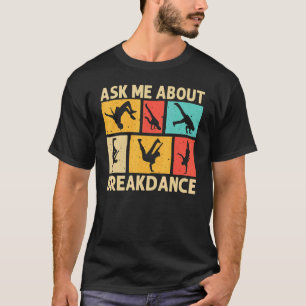 Cooles Breakdance für Men Hip Hop T-Shirt