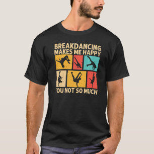 Cooles Breakdance für Men Hip Hop T-Shirt