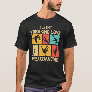 Cooles Breakdance für Men Hip Hop T-Shirt