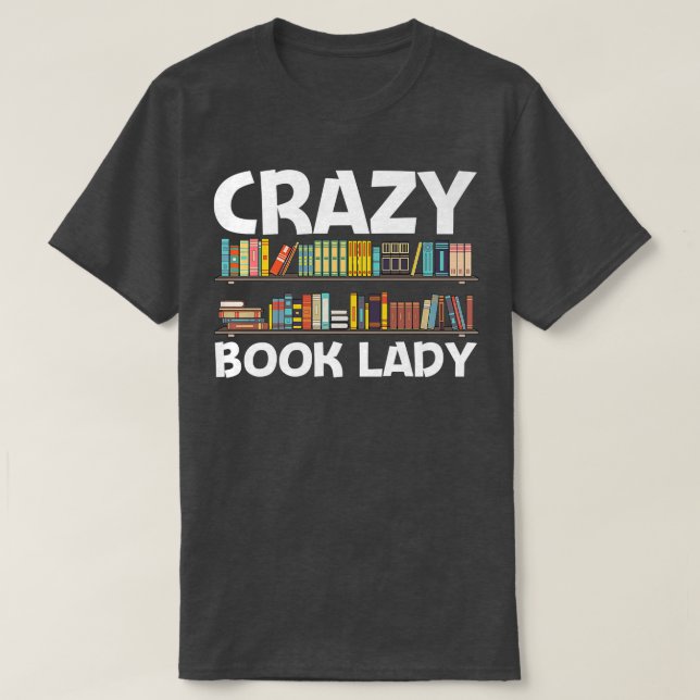 Cooles Buchdesign für Frauen Mama Lesewortwerbung T-Shirt (Design vorne)