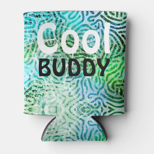 Cooles BUDDY-Pool-Party Dosenkühler (Vorderseite)