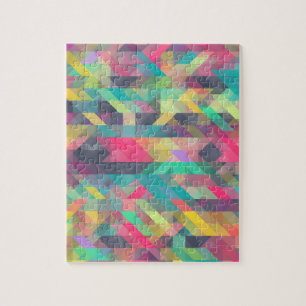 Cooles buntes geometrisches Dreieckmuster