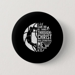 Cooles Bysketbyll für Damen und Herren Frauensport Button