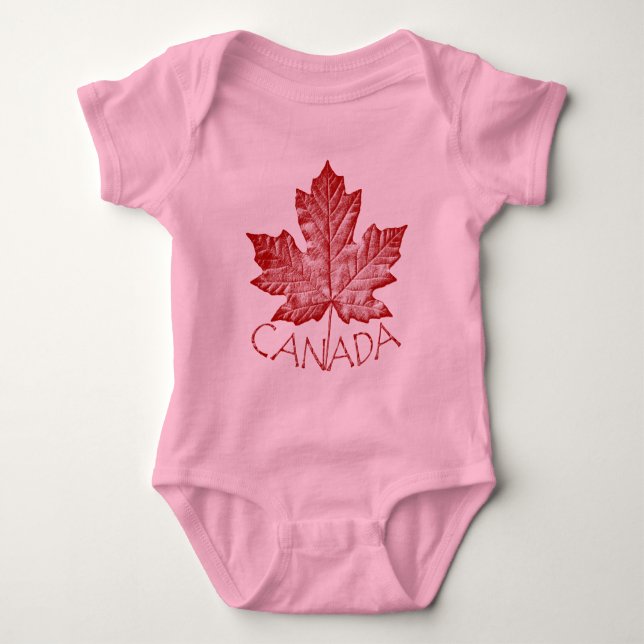 Cooles Canada Baby Shirt Canada Souvenir One Piece (Vorderseite)