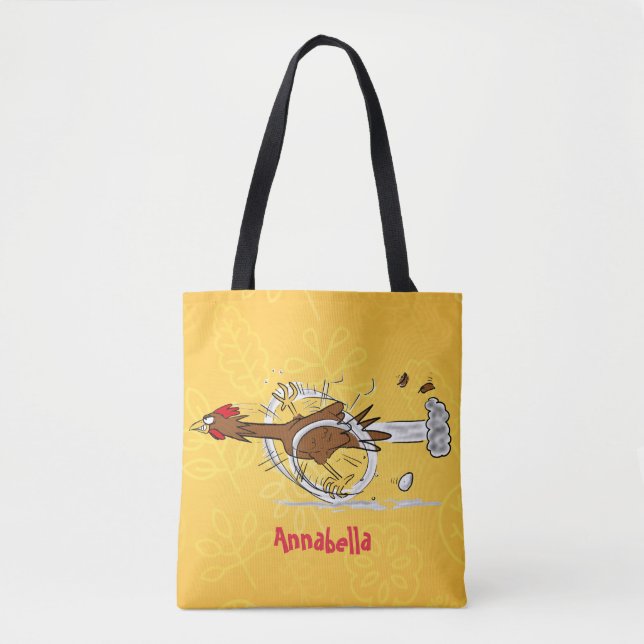 Cooles Cartoon mit lustiger Ausführung Tasche (Vorderseite)