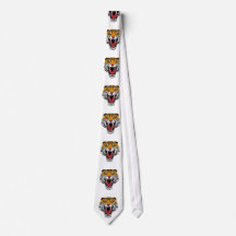 Cooles Cartoontätowierungssymbol, das wilden Tiger