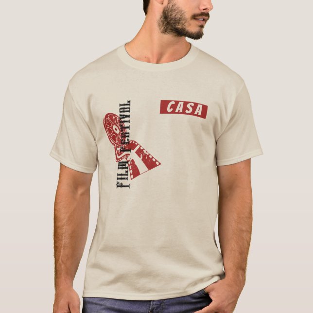Cooles Casa Film Fest Shirt (Vorderseite)