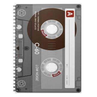 Cooles CassetteTape Notizbuch Notizblock