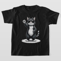 Cooles Cat Rock Dancer T-Shirt | Funny Animal Musi
