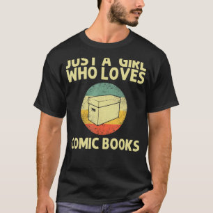 Cooles Comic Buch für Mädchen Kinder Comic Kinderl T-Shirt