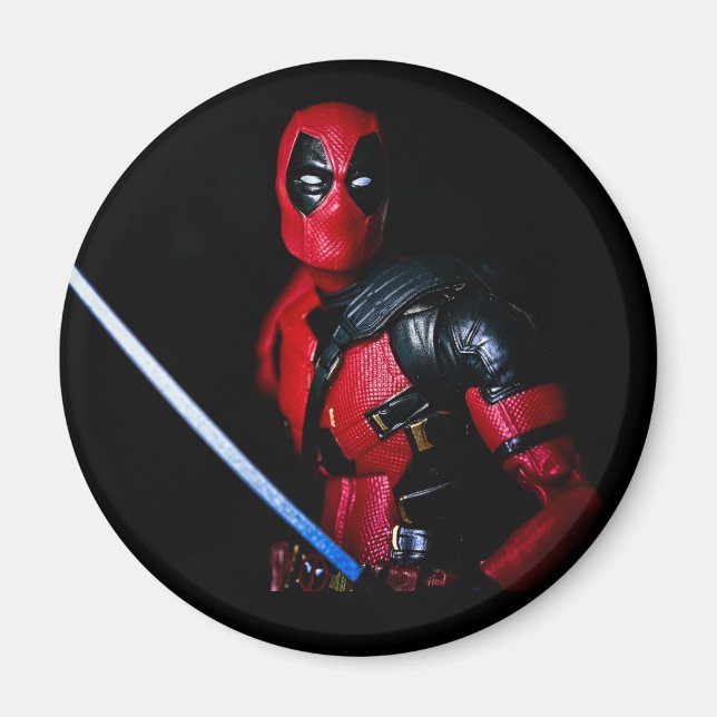 Cooles Comic Spielzeug Fotografie Magnet (Vorne)