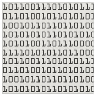 Cooles Computerbinärcode-Muster Stoff