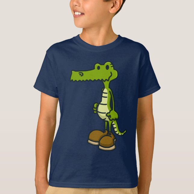 Cooles Croc scherzt T-Shirt (Vorderseite)