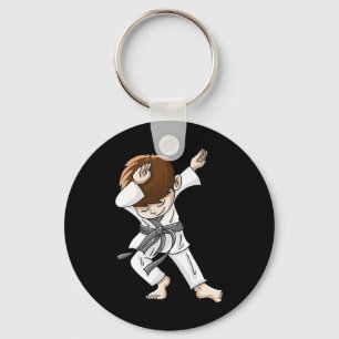 Cooles Dabbing Karate Boy Funny Angesagt-hop Judo  Schlüsselanhänger