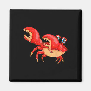 Cooles Dabbing Krabbe Funny Dancer Sea Kreation Lo Magnet