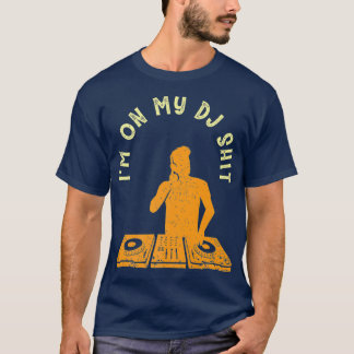 Cooles Deejay Image Disk Jockey Meme Mixer Headset T-Shirt