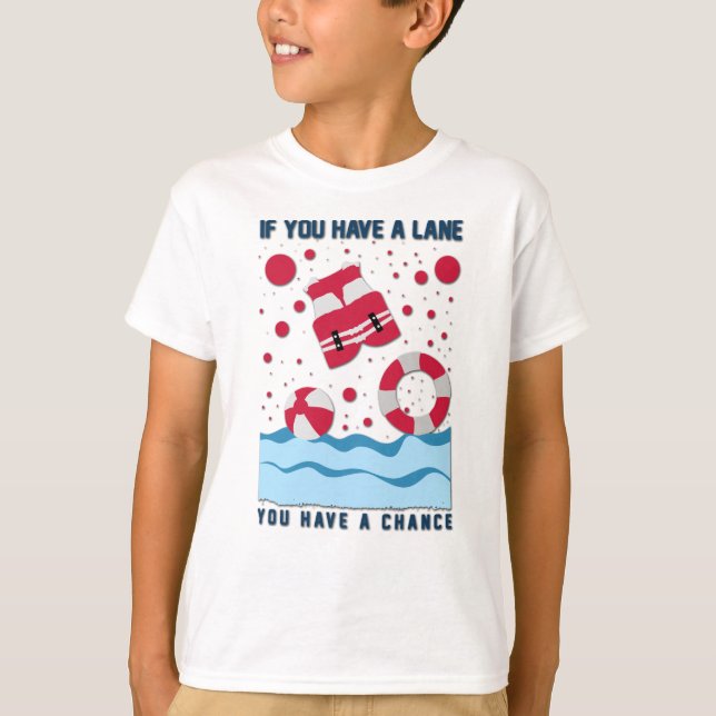 Cooles Design für Rettungsschwimmer - wenn Sie ein T-Shirt (Vorderseite)