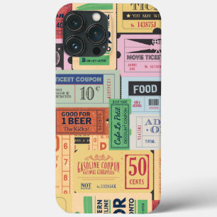 Cooles Design Western Alte Kinokarten Rustikal Case-Mate iPhone Hülle