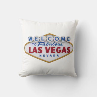 cooles Designerkissen willkommen in Las Vegas Kissen
