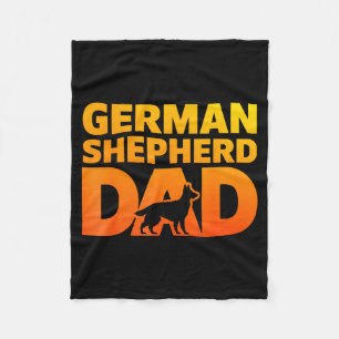 Cooles Deutsches Schäferhund-Design für Männer Jun Fleecedecke